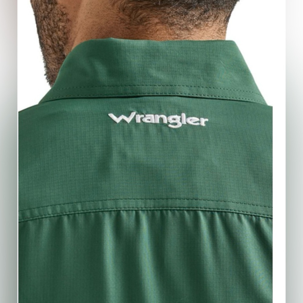 Wrangler Men’s Performance Long Sleeve Shirt - Picture 7 of 16